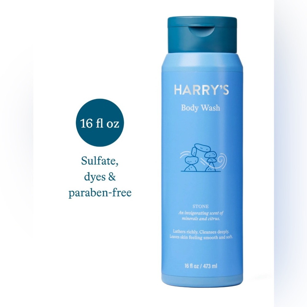 Harry's Body Wash in Scent Stone